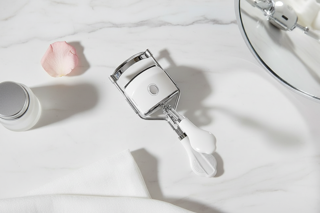 Love Lola White Heated Eyelash Curler - No Logo